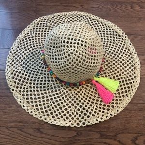 Betsey Johnson floppy sun hat.